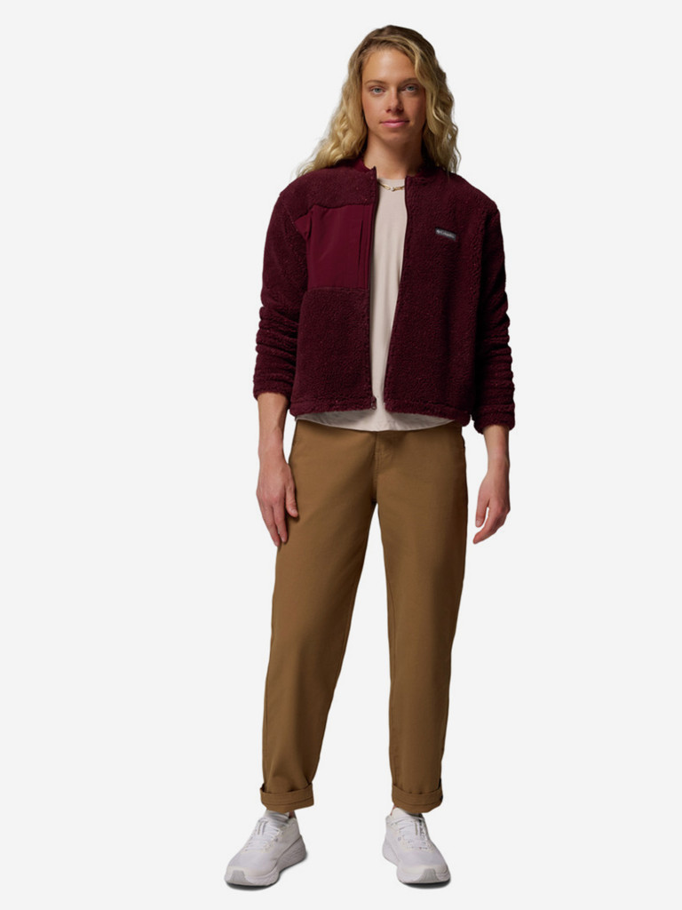 Джемпер флисовый женский Columbia Stellar Path Fleece Bomber Full Zip