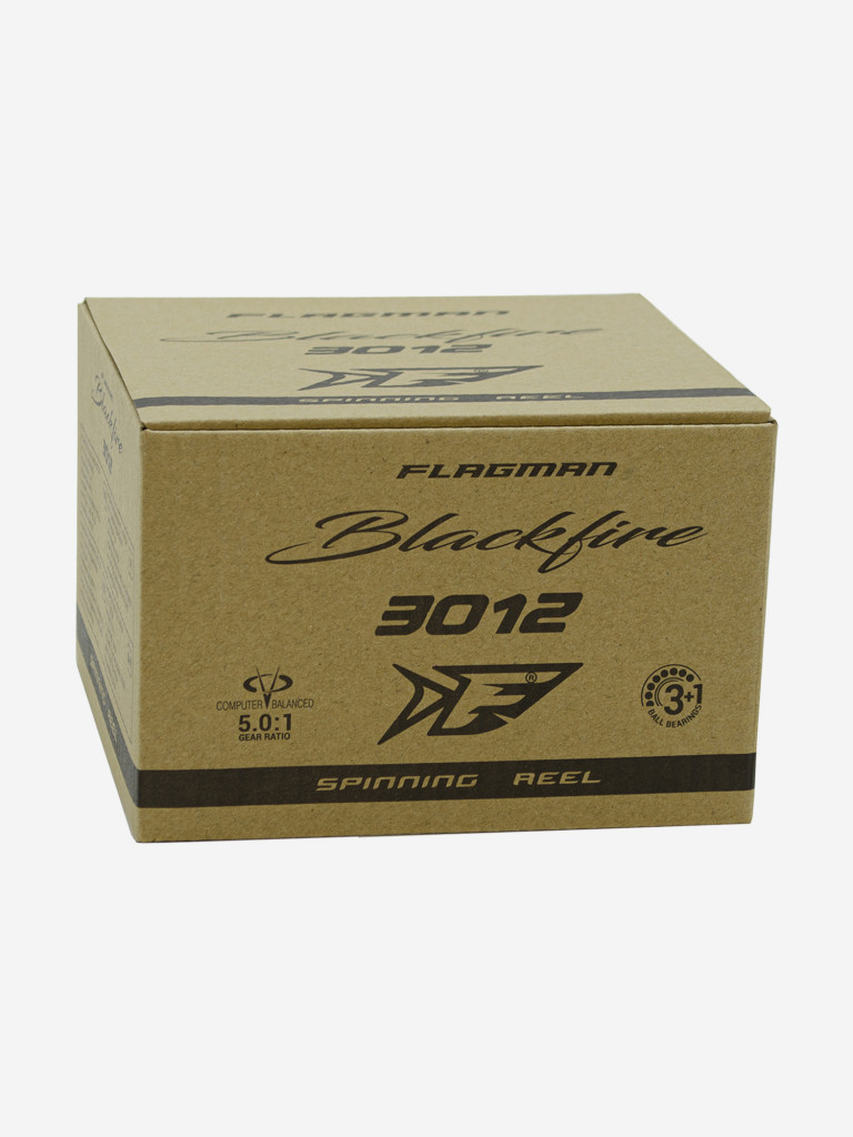 Катушка спиннинговая FLAGMAN Blackfire 3012 3+1ш.п.