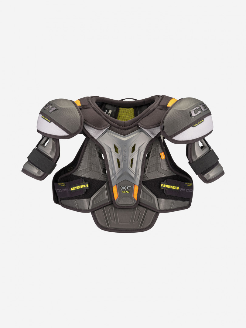 фото Нагрудник хоккейный ccm tacks xf pro sr, зеленый