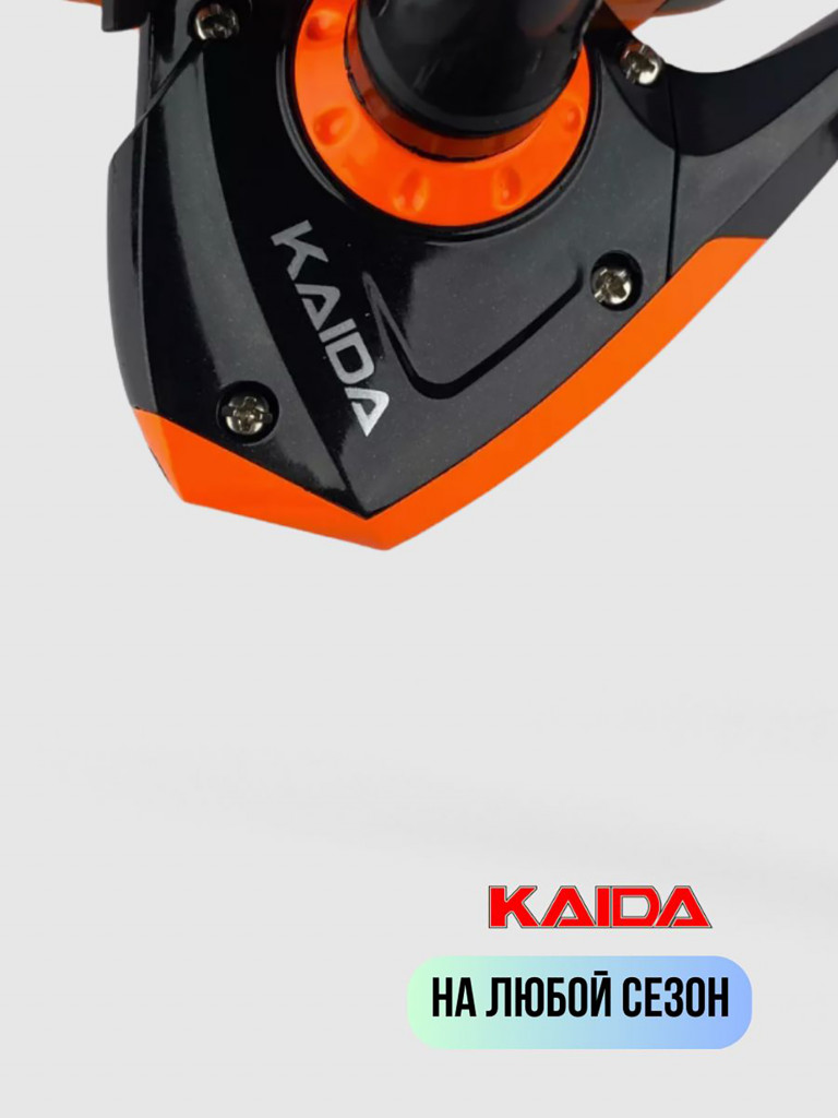Катушка безынерционная спиннинговая Kaida катушка для рыбалки EHQ-01-50 (2) подшипник