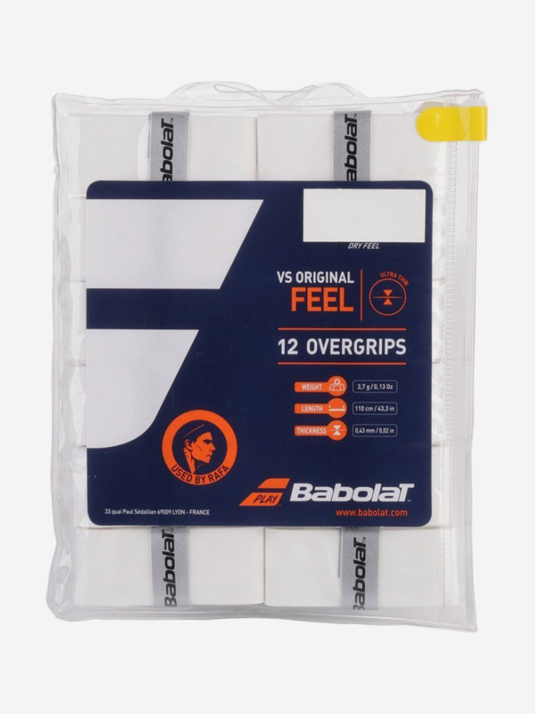 Овергрип Babolat VS ORIGINAL X12, белый (101)
