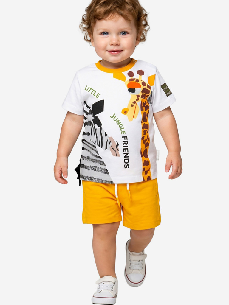 Комплект для мальчиков: футболка, шорты PlayToday