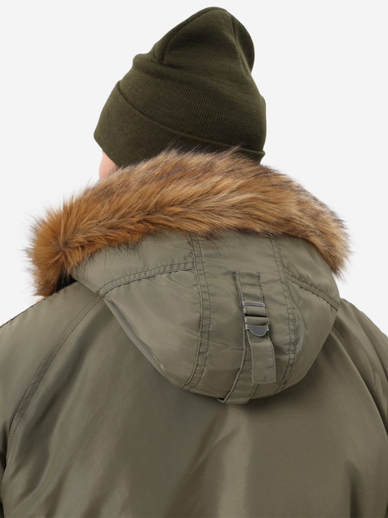 Парка зимняя мужская N-3B Logo Oxford Alpha Industries