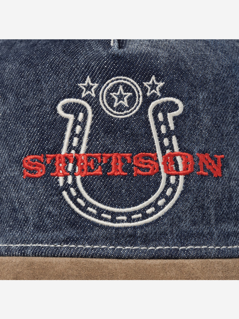 Бейсболка классическая STETSON 7741177 TRUCKER CAP DENIM WESTERN