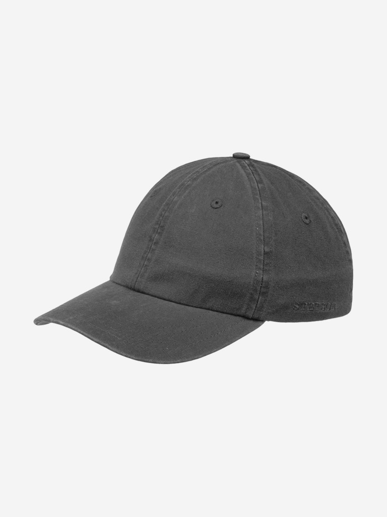 Бейсболка STETSON 7711101 BASEBALL CAP COTTON (серый)