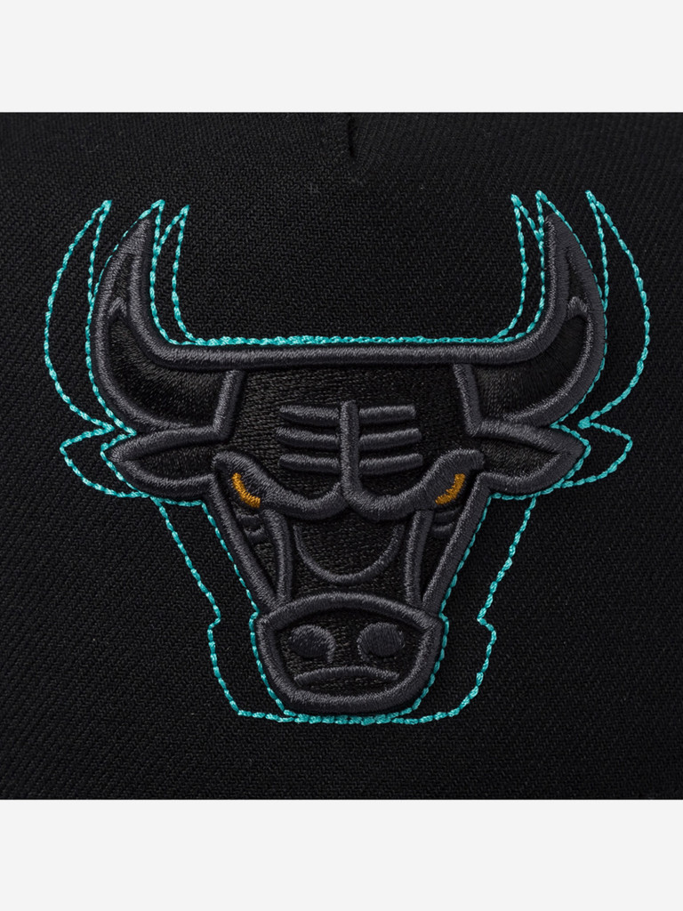 Бейсболка MITCHELL NESS HP15502-CBUBLCK Chicago Bulls NBA
