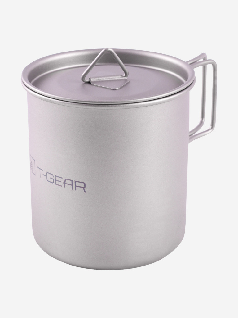 Кружкa с крышкой титановая T-Gear Titanium Mug With Lid 400