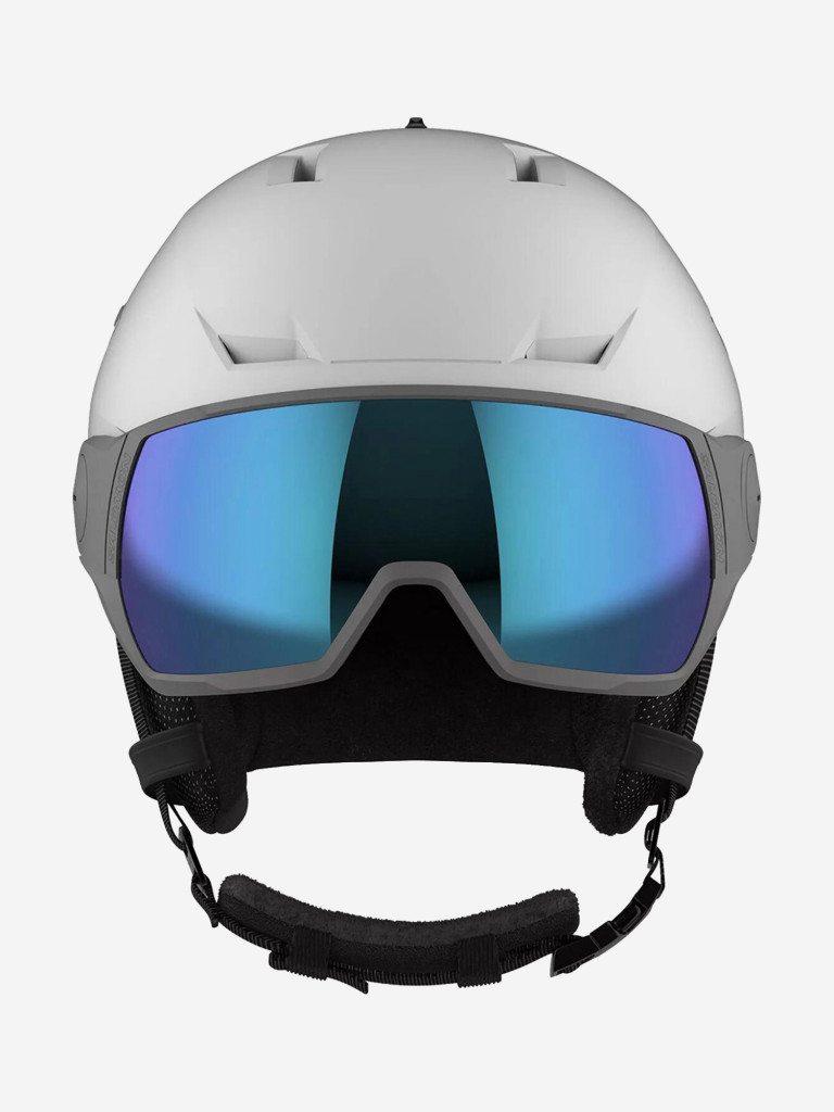 Горнолыжный шлем с визором Salomon Icon LT Visor Белый Cat. 2