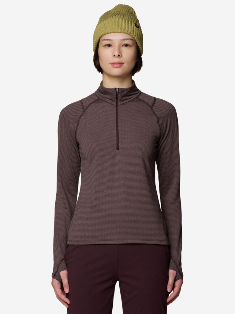 Толстовка женская Mountain Hardwear Crater Lake Heavyweight Half Zip