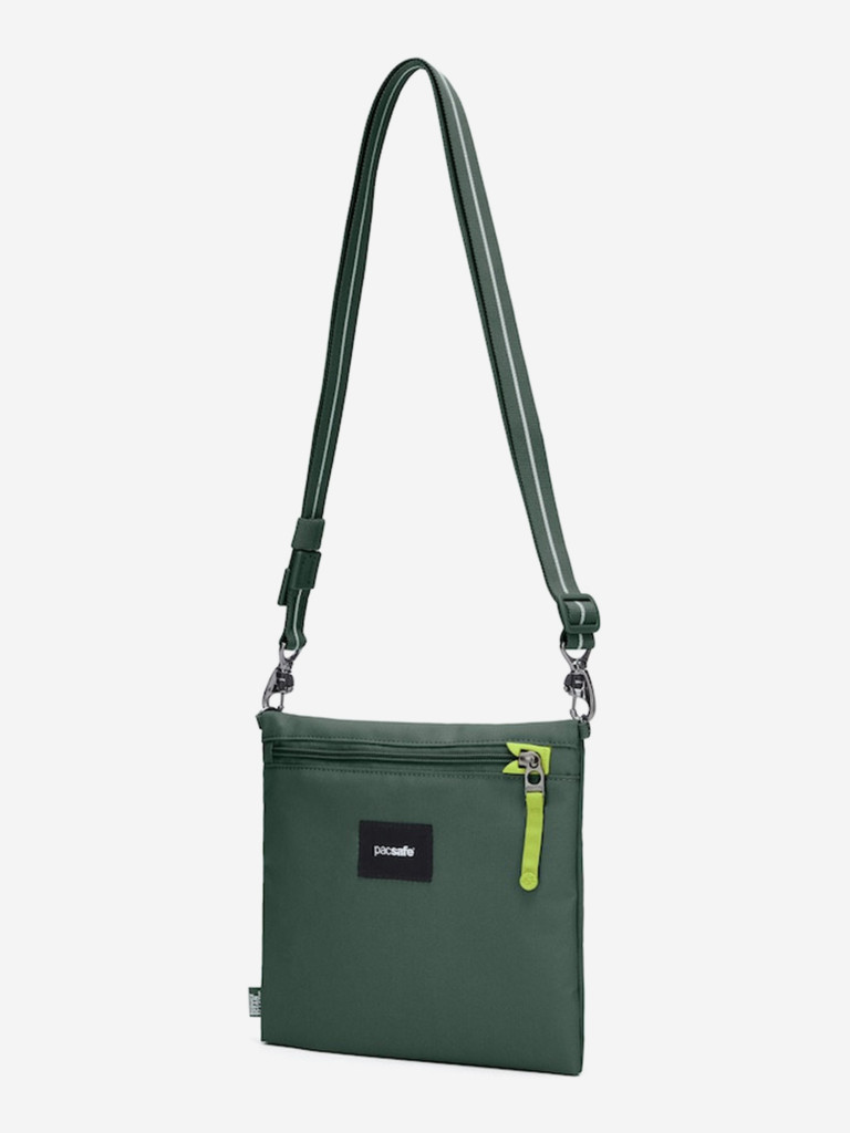 Сумка антивор Pacsafe GO crossbody pouch, Spruce Green, 3,5 л.