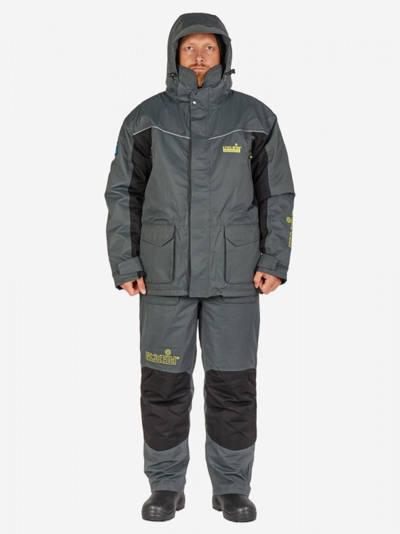 Костюм плавающий зимний Norfin ELEMENT FLT (куртка+полукомбинезон) для рыбалки и охоты