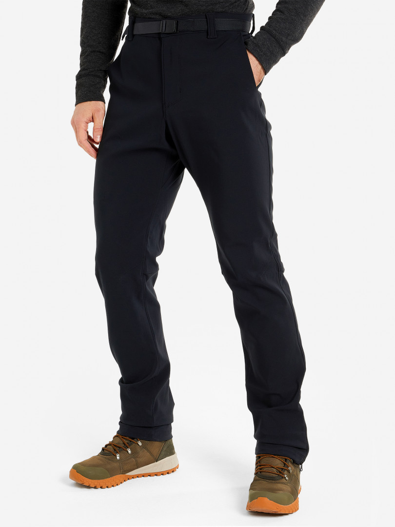 фото Брюки утепленные мужские columbia passo alto iii heat pant, черный