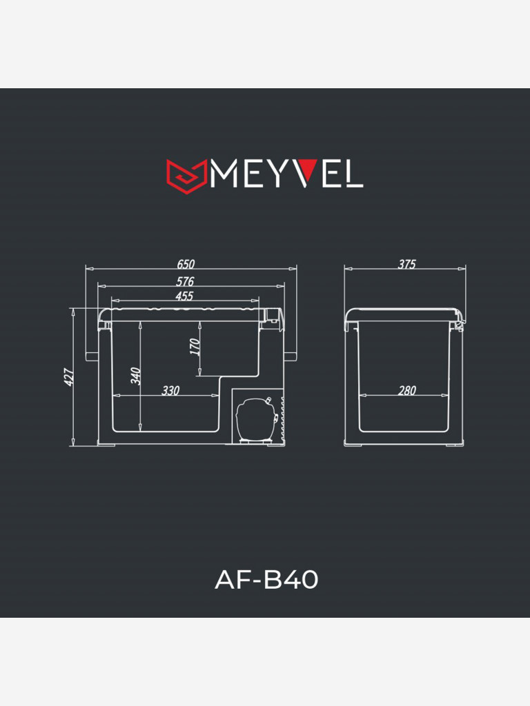 Автохолодильник Meyvel AF-B40