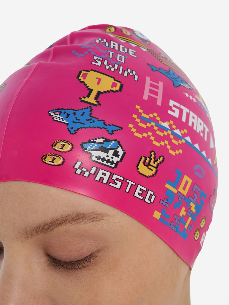 Шапочка для плавания Joss x Swim Rocket