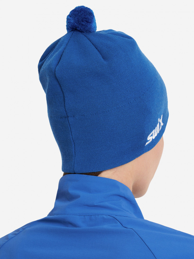 Шапка Swix Tradition 30114340299 Синий, размер 58,56, фото 3