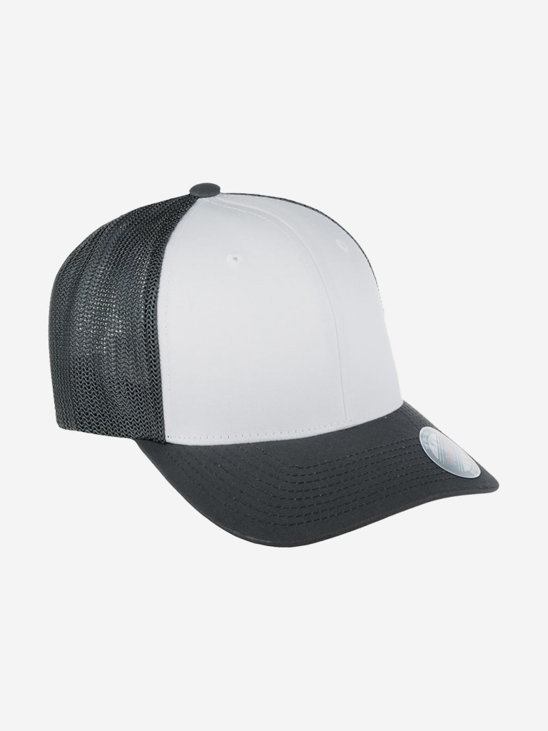 Бейсболка с сеточкой FLEXFIT 6511CF (серый)