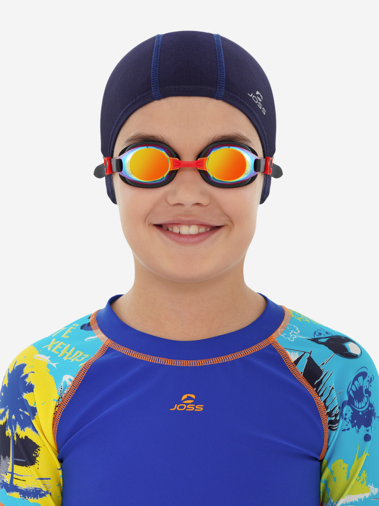Очки для плавания детские Joss Lumos Mirror Jr
