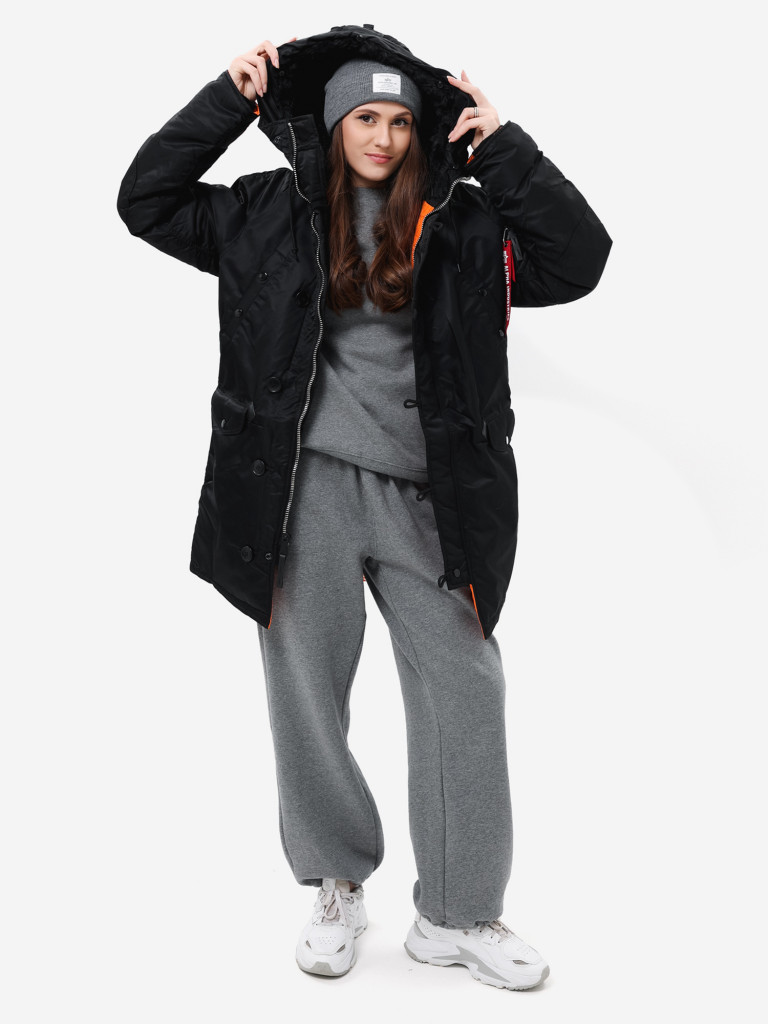 Парка зимняя женская N-3B W Alpha Industries