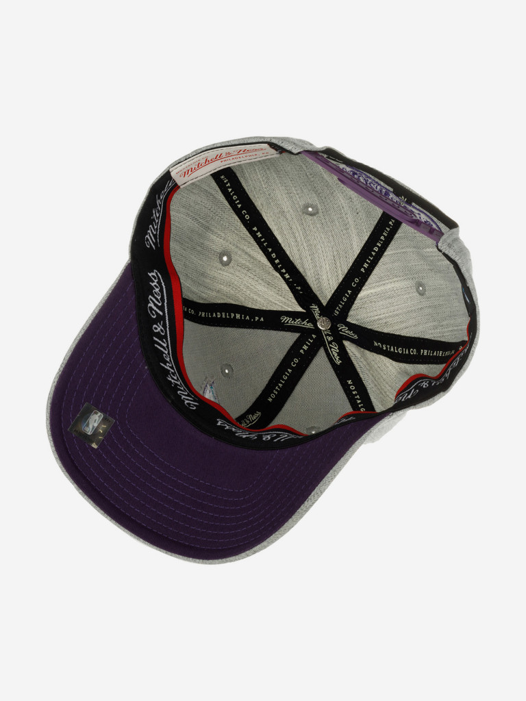 Бейсболка MITCHELL NESS 6HSSMM19363-CHOGYHT Charlotte Hornets NBA (серый)