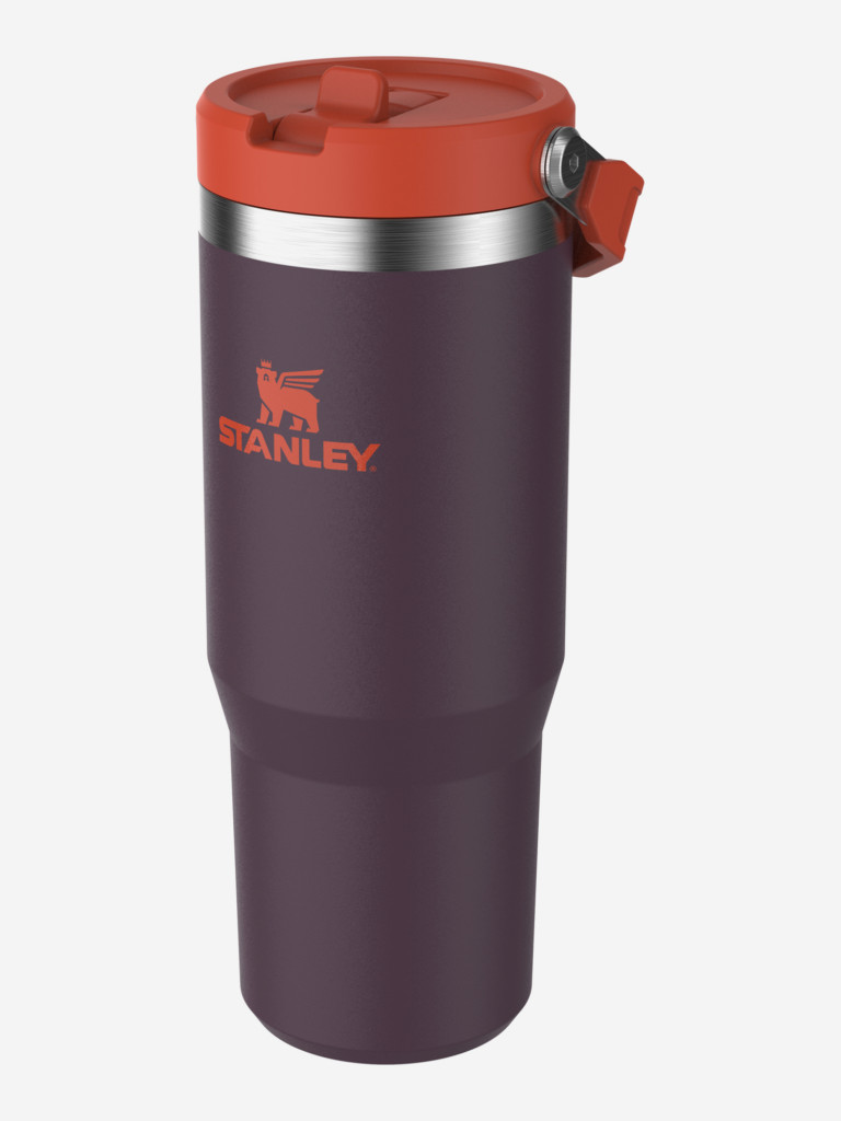 Термокружка Stanley IceFlow Flip Straw Tumbler, 890 мл, фиолетовая