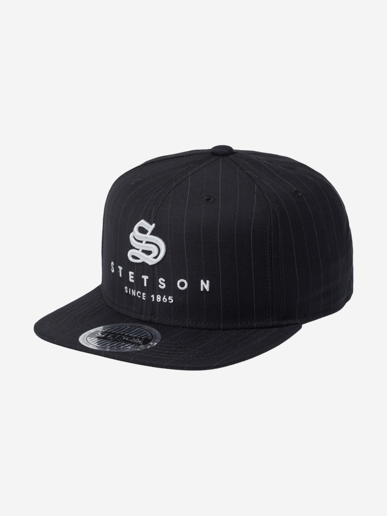 Бейсболка с прямым козырьком STETSON 7786701 BASEBALL CAP PINSTRIPE