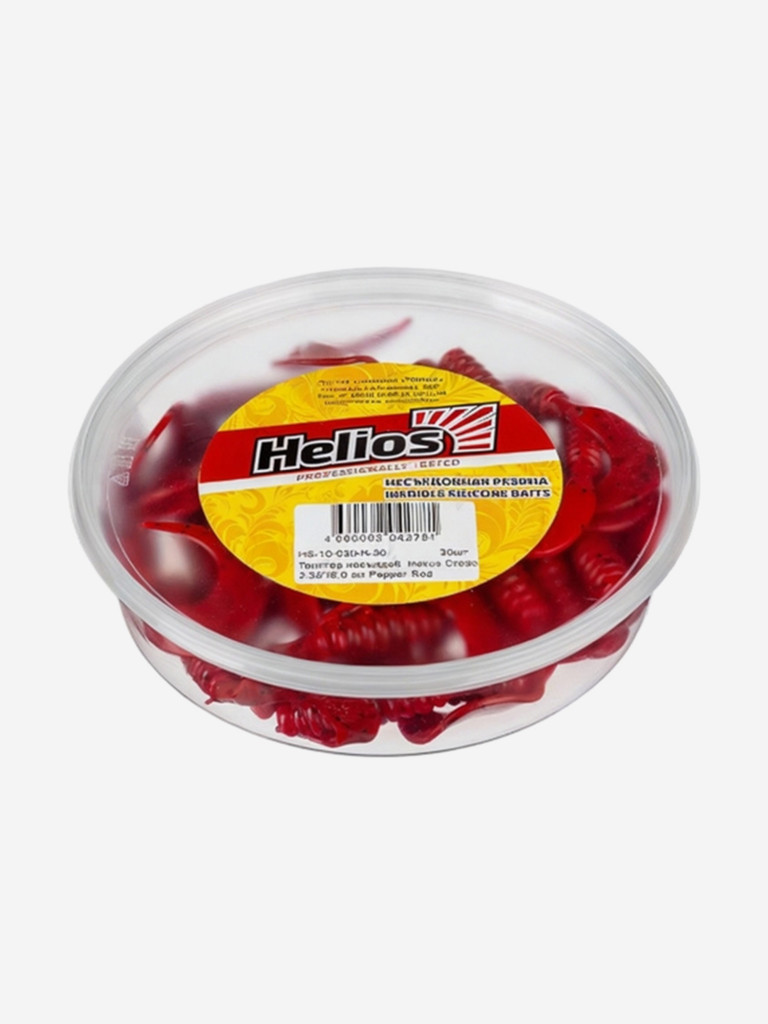 Мягкая приманка Helios Credo, 2,35'' / 6 см, Pepper Red, 30 шт (HS-10-030-N-30)