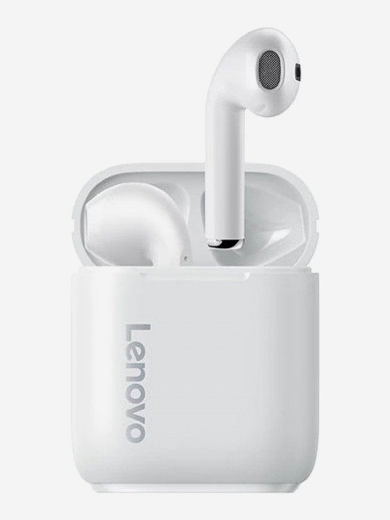 Bluetooth гарнитура ThinkPlus Lenovo TWS LP2 белый