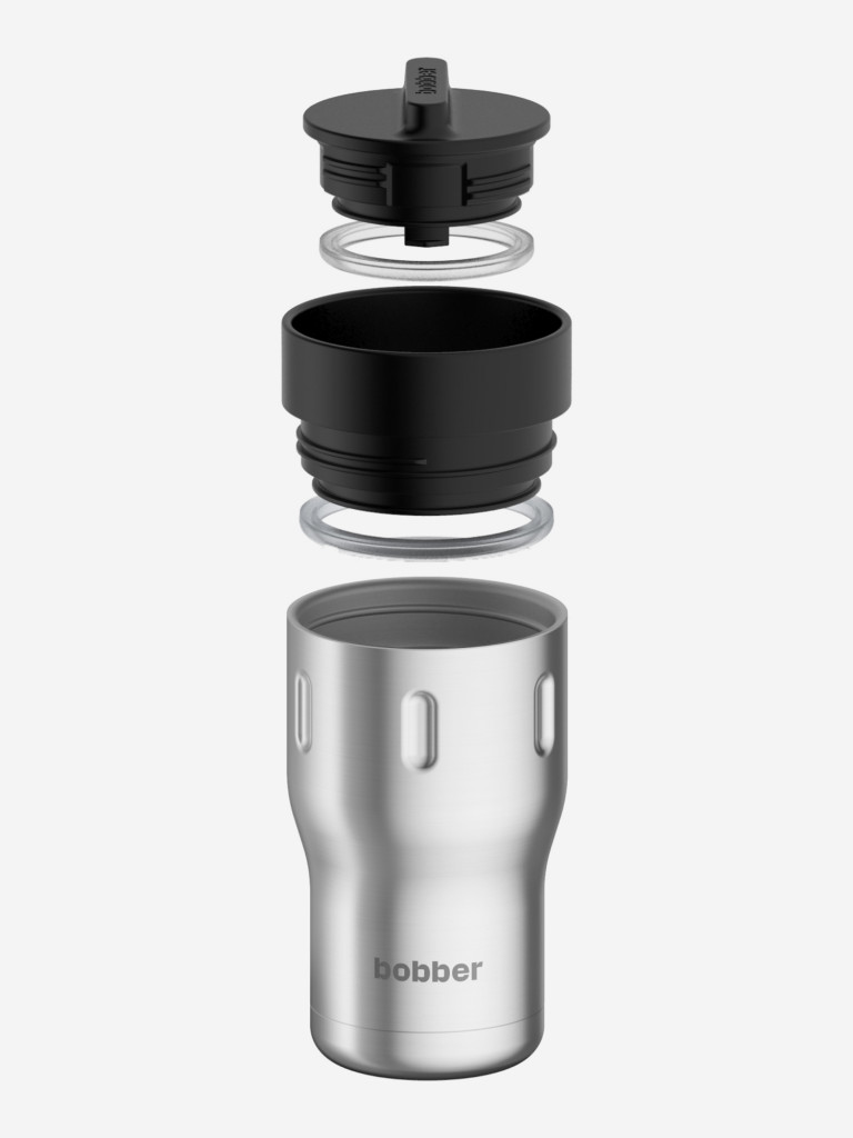 Термокружка вакуумная BOBBER Tumbler 350 мл, крышка 360, тепло до 6 часов, матовый