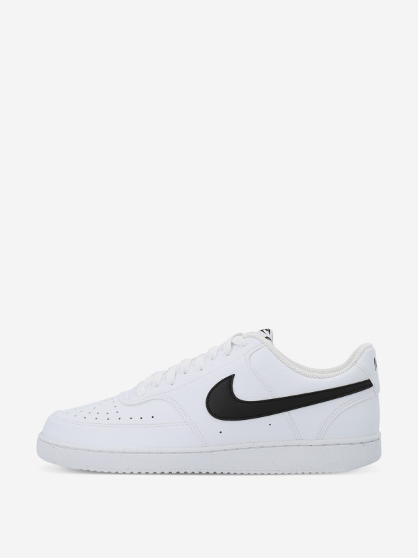 Кеды мужские Nike Court Vision Low Next Nature арт. DH2987 черный/белый цвет — купить за 7299 руб. со скидкой 50 %, отзывы в интернет-магазине Спортмастер