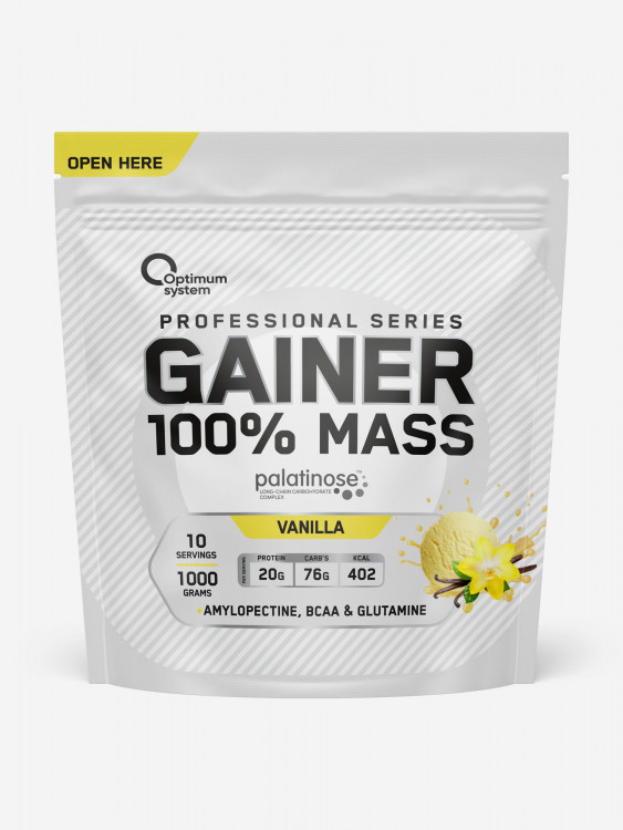 Гейнер Optimum System "Ваниль", 1000 г