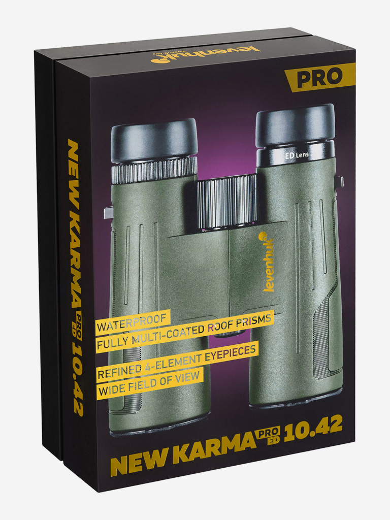 Бинокль Levenhuk New Karma PRO ED 10x42