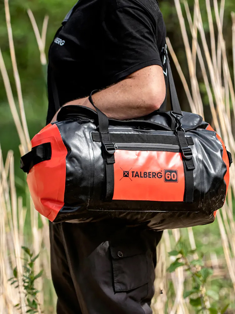 Гермосумка ACTIVE DRY BAG 60, черный/красный