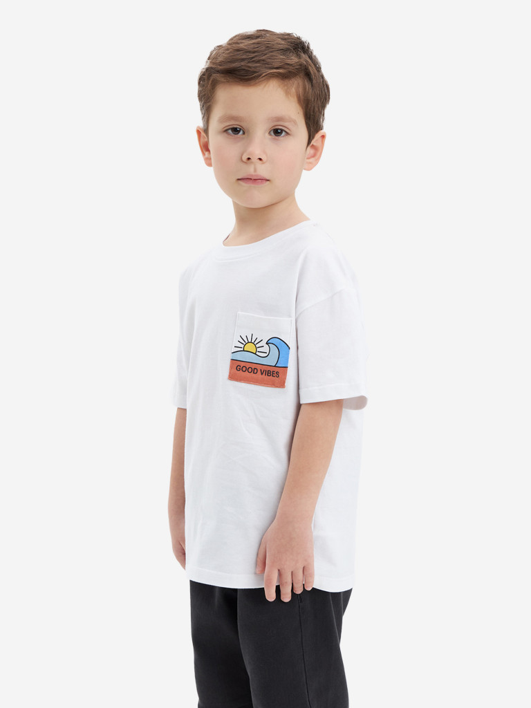 Футболка для мальчиков с карманом TOTTI KIDS