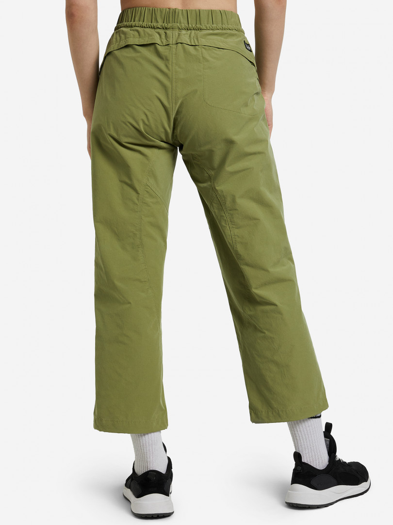 фото Брюки женские mountain hardwear wondervalley pant, зеленый