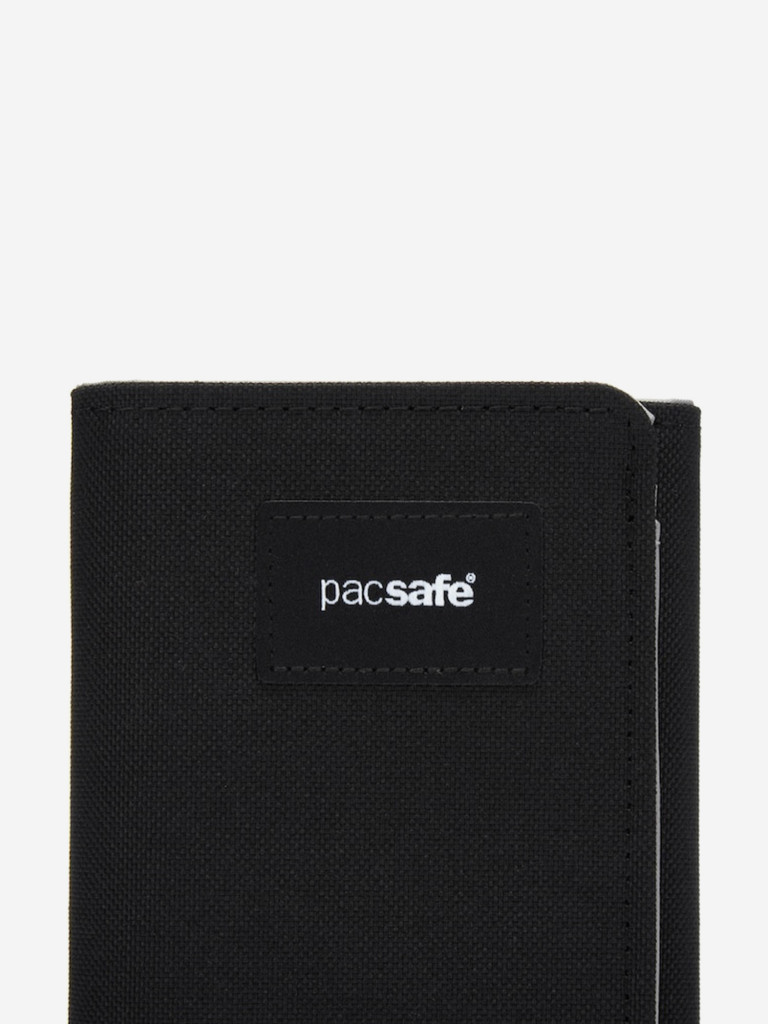 Кошелек антивор Pacsafe RFIDsafe trifold wallet, Black