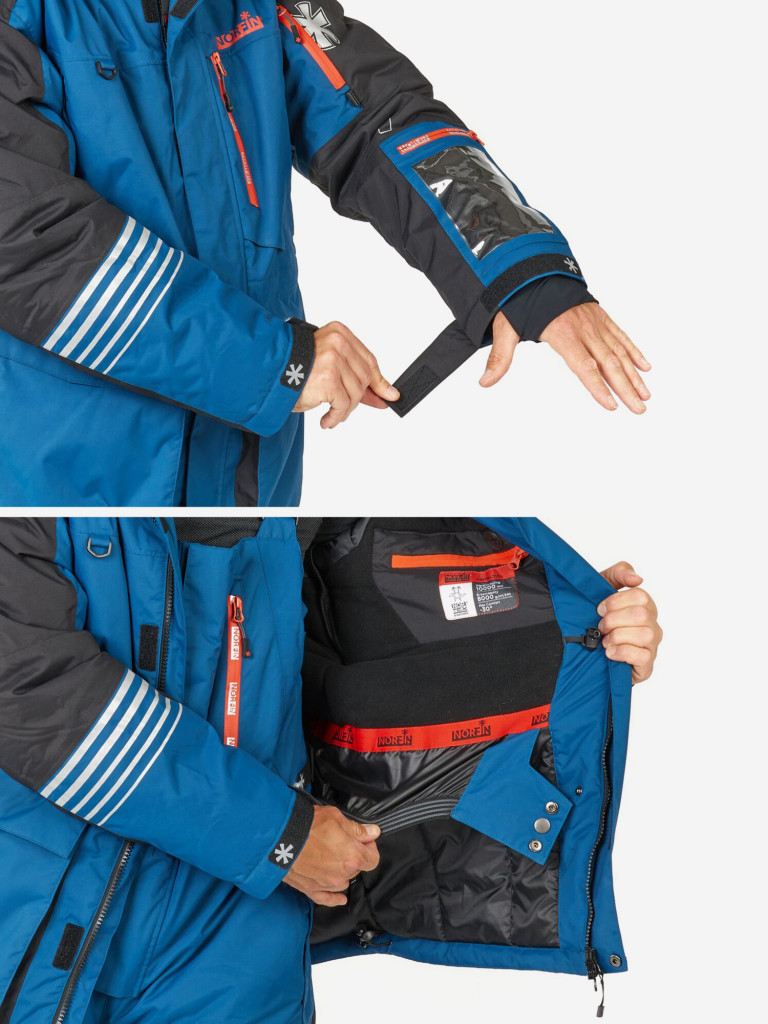 Костюм зимний Norfin TORNADO PRO (куртка+полукомбинезон) для рыбалки и охоты
