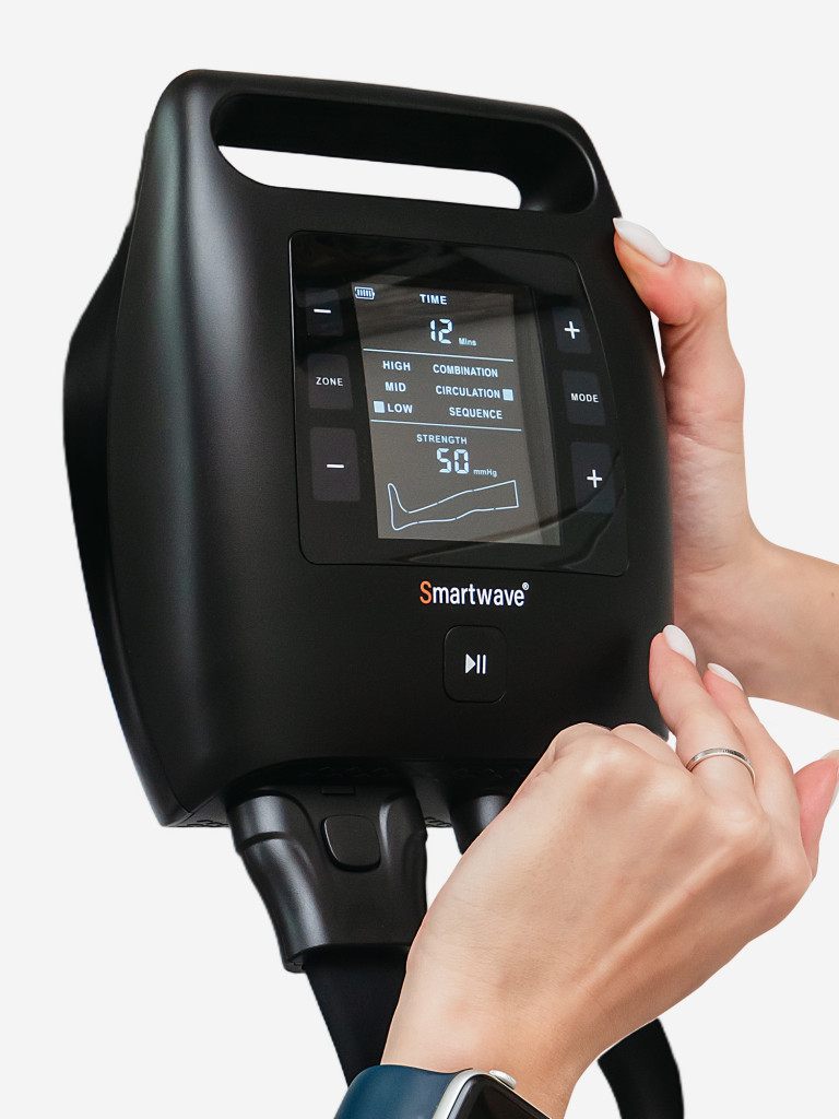 Лимфодренажный массажер Smartwave 401, комплект с манжетами для ног