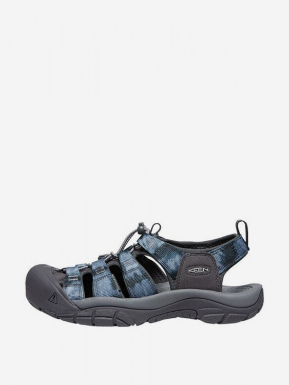 Сандалии KEEN Newport H2 Breathable And Wear resistant River Trekking Shoes Men's Gray Blue