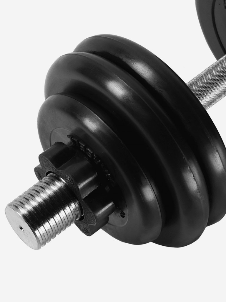 Гантели разборные BARBELL ATLET 1 по 31.5 кг (D 51 mm) Черный