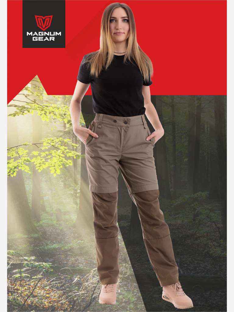 Антиклещевой костюм MAGNUM GEAR PROTECTOR LADY бежевый/коричневый