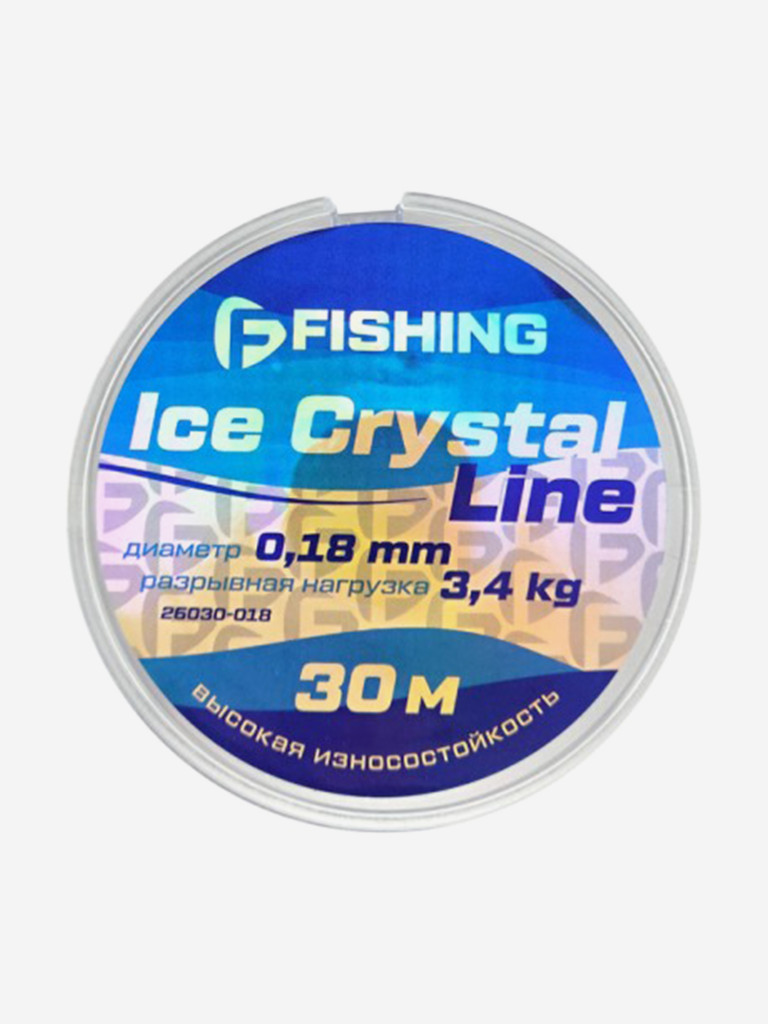 Леска F-FISHING Ice Crystal Line 30м 0,18мм