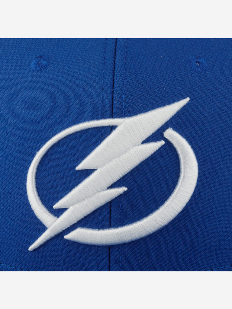 Бейсболка с прямым козырьком MITCHELL NESS 6HSSSH22089-TBLBLUE Tampa Bay Lightning NHL