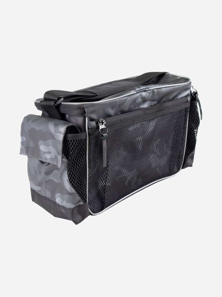 Сумка рыболовная Yaman Base Lure Bag L, 36х22х15 см, цвет серый камуфляж + 3 коробки LUNO.