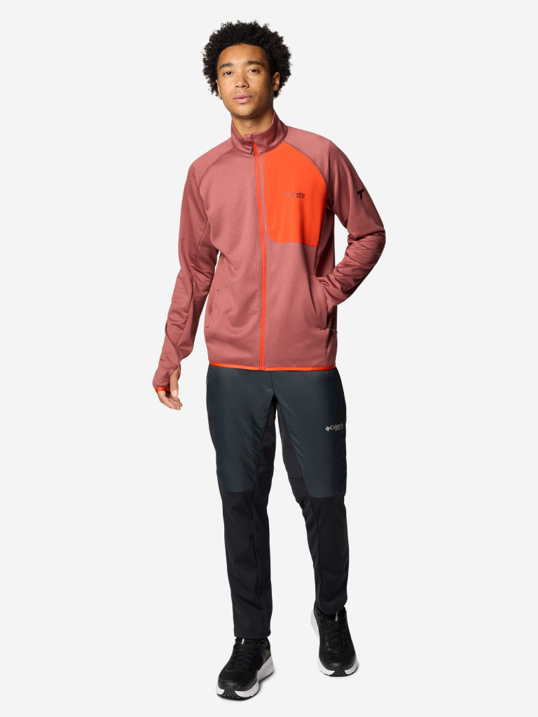 Джемпер флисовый мужской Columbia Triple Canyon Grid Fleece Fz II