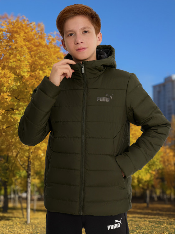 Куртка утепленная для мальчиков PUMA ESS Hooded Padded Jacket