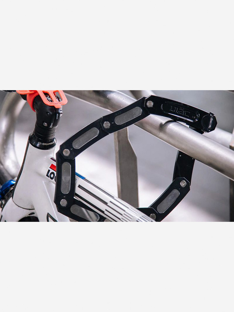 Велосипедный замок Ulac Type-AX Alloy Blade Folding Lock Black