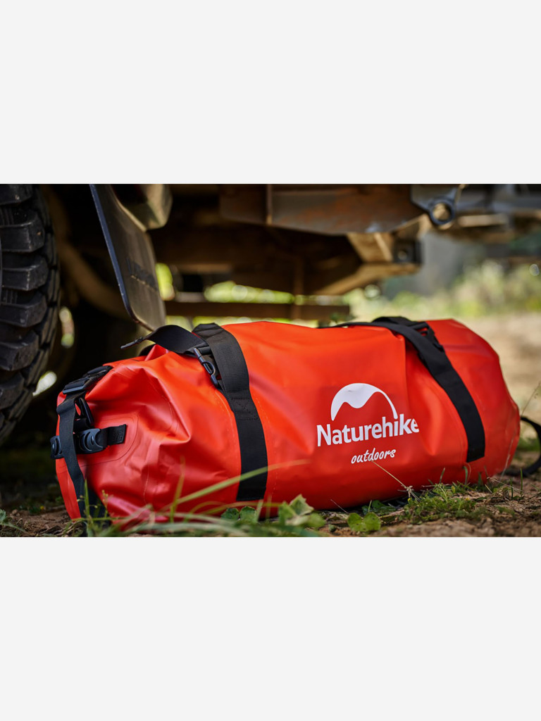 Гермосумка Naturehike 90 л ПВХ (красная)