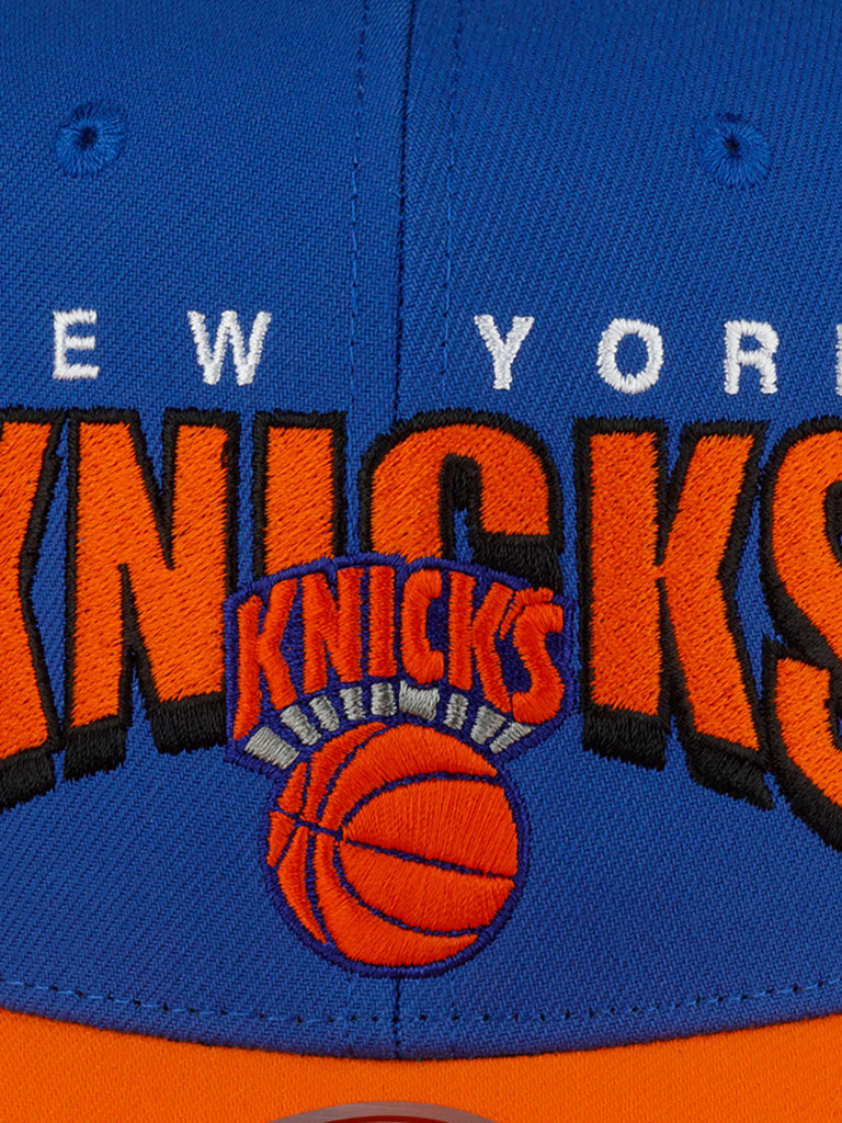 Бейсболка MITCHELL NESS HHSS6279-NYKYYPPPBLUE New York Knicks NBA (синий)