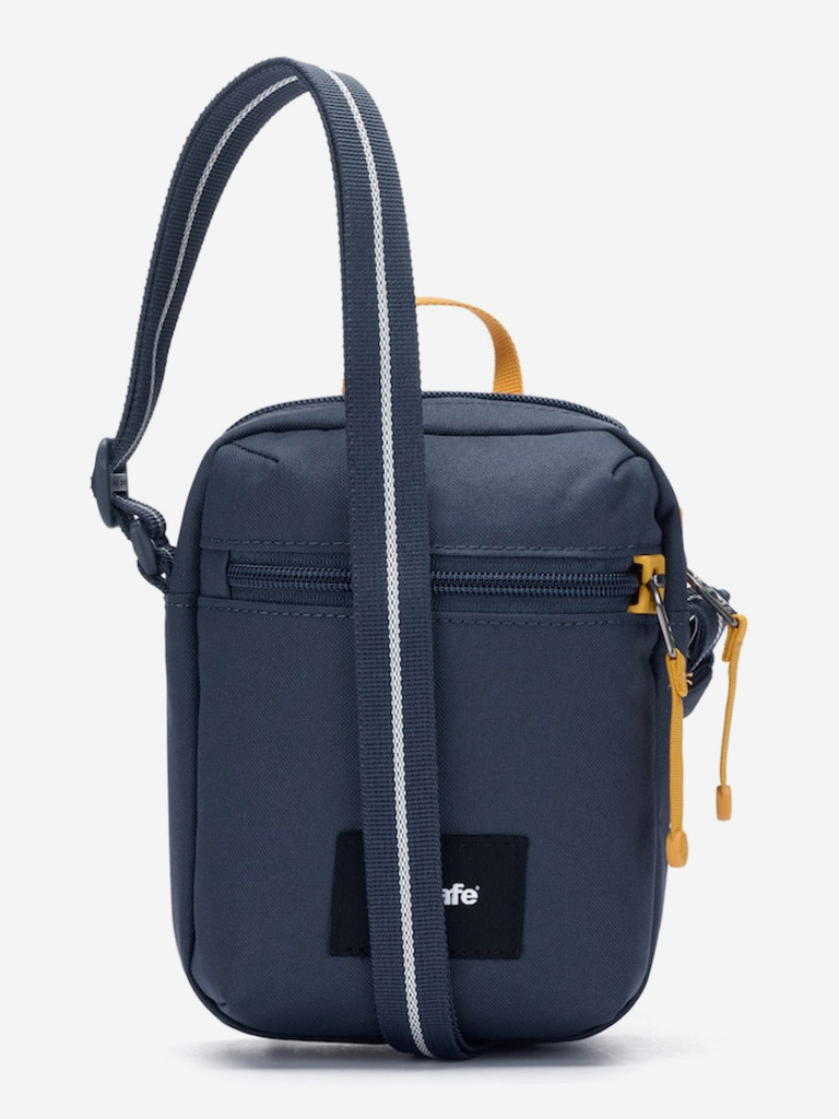 Сумка антивор Pacsafe GO Micro Crossbody, темно-синий, 1,5 л.