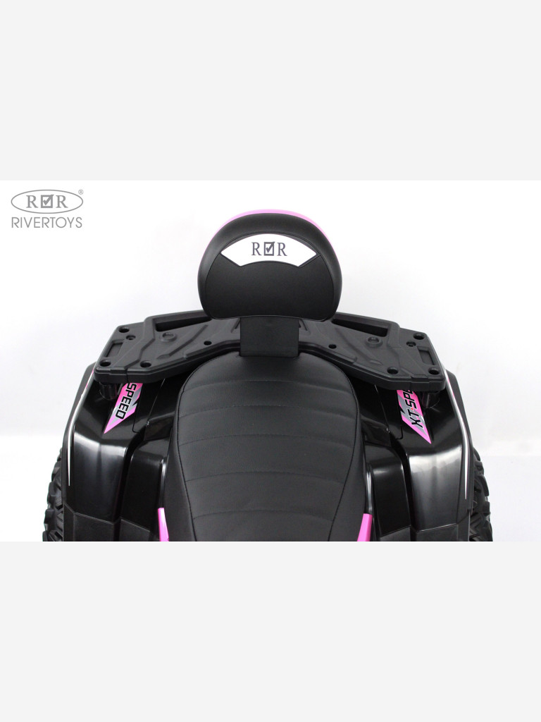Детский электроквадроцикл RIVERTOYS T001TT 4WD розовый